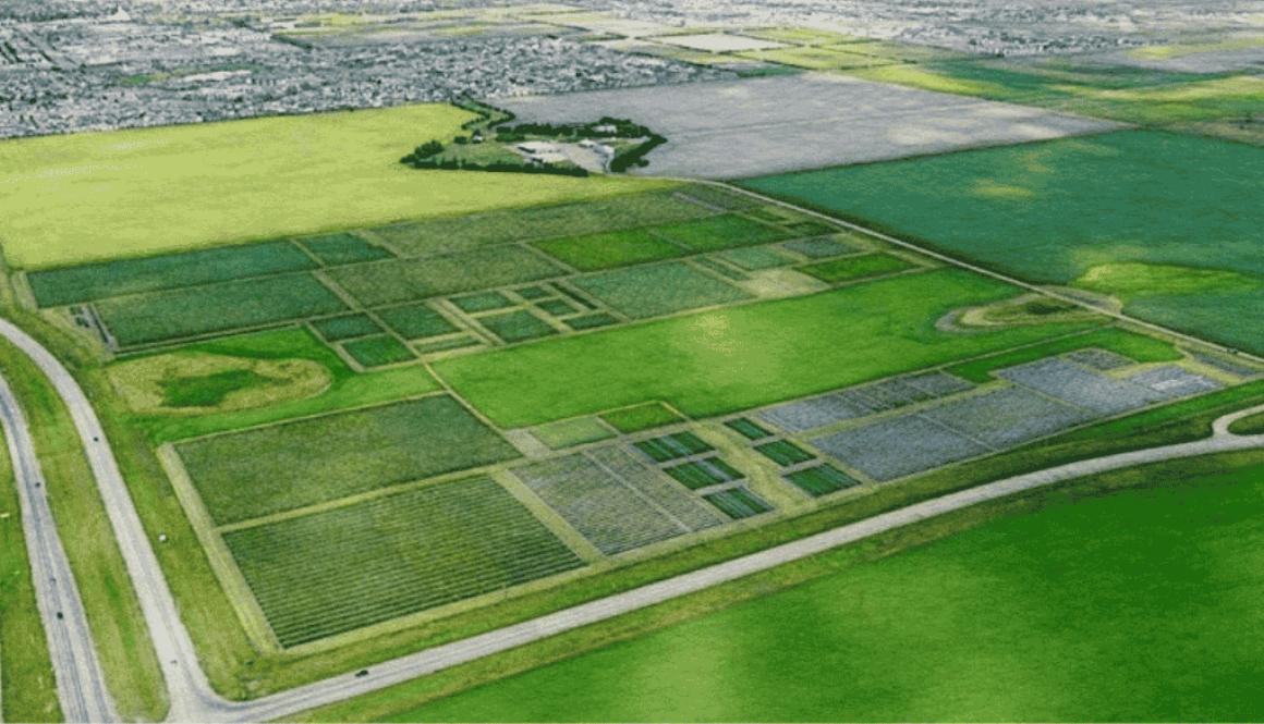 Crop Development Centre aerial view